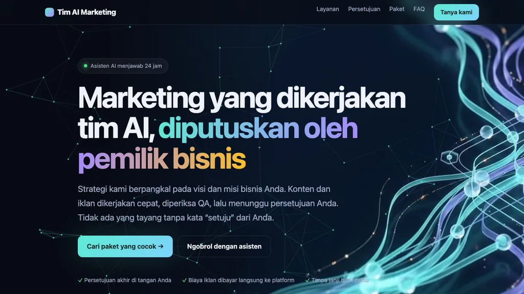 Tampilan AIWorld Work